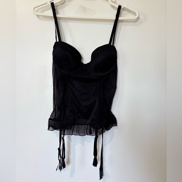 ✨Jacob Black Bustier Top - Size Small - Picture 1 of 6